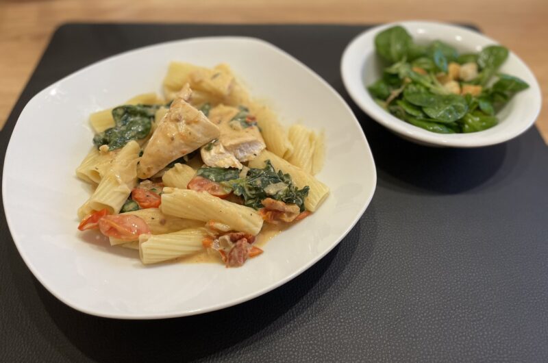 Cremige Hähnchenpfanne Toskana-Style