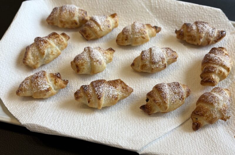 Mini-Schoko-Croissants mit Nutella