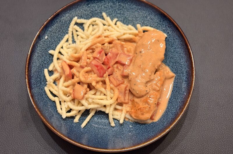 Paprika-Rahm-Schnitzel