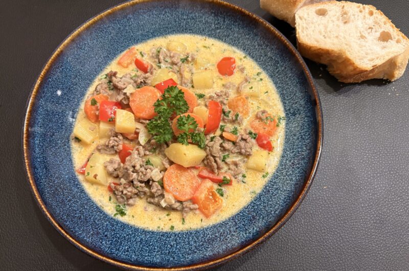 Schlemmertopf mit Hackfleisch